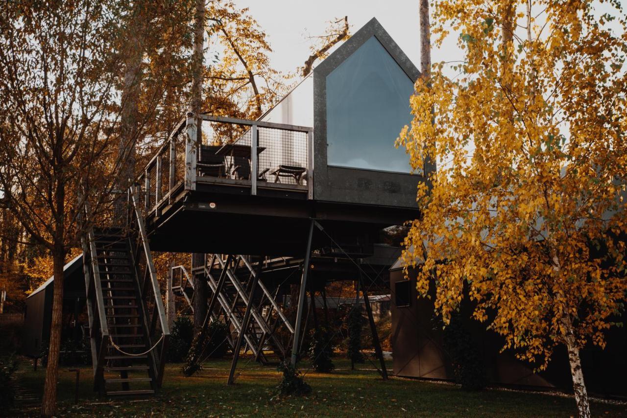 Luxury glamping Chocolate village Marburgo Esterno foto